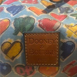 Dooney & Bourke Multicolor Heart Satchel
